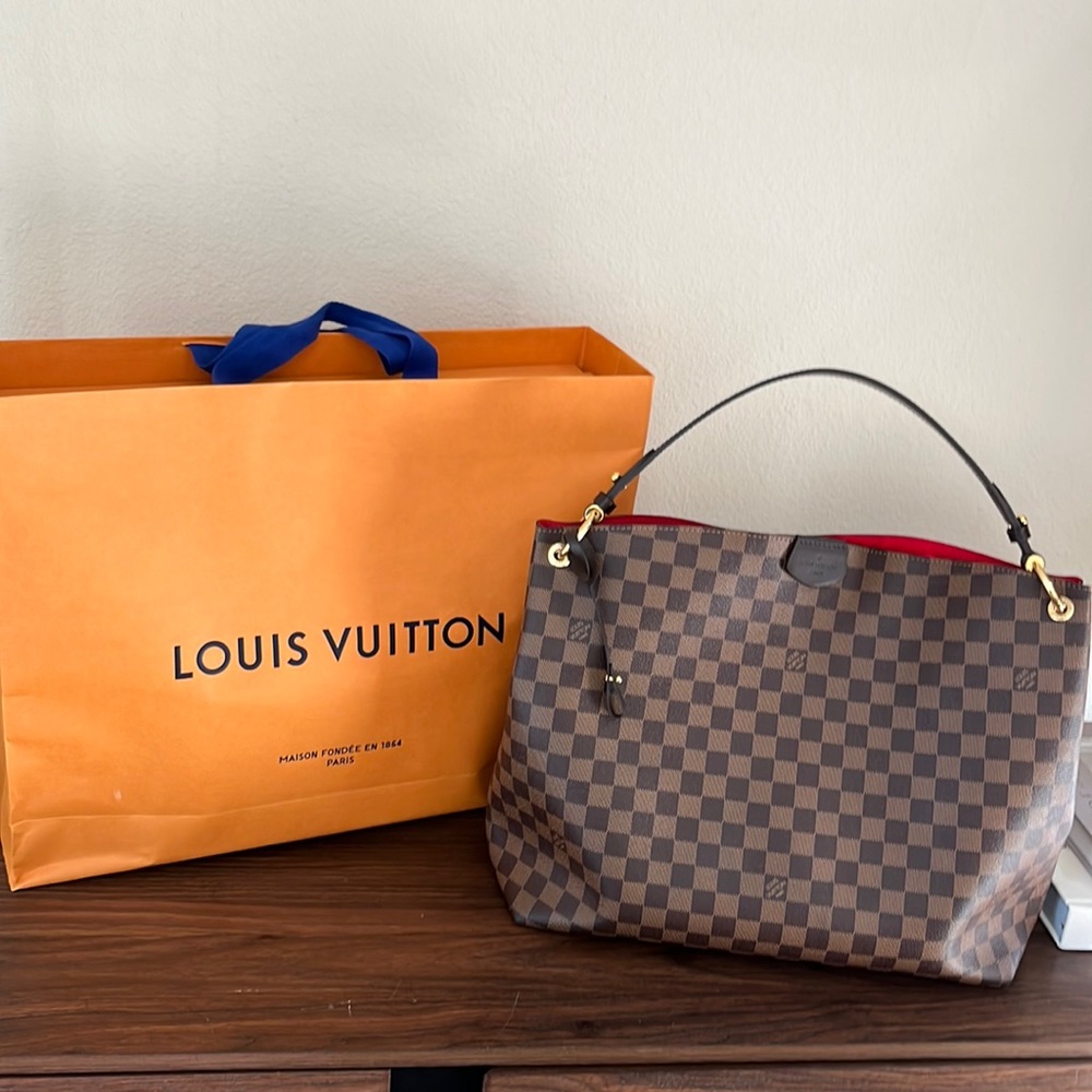 Louis Vuitton Tote - Graceful MM in Damier Ebene